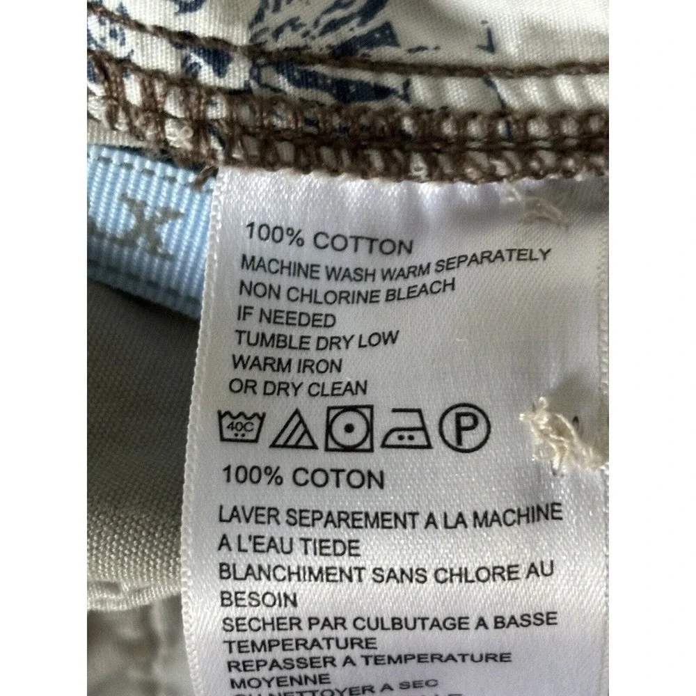 Tommy Bahama Hawaiian Cargo Short Relax Tan Cotton Size 2XL Stretch Mens